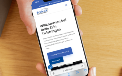 Neue Homepage für die Brille 31